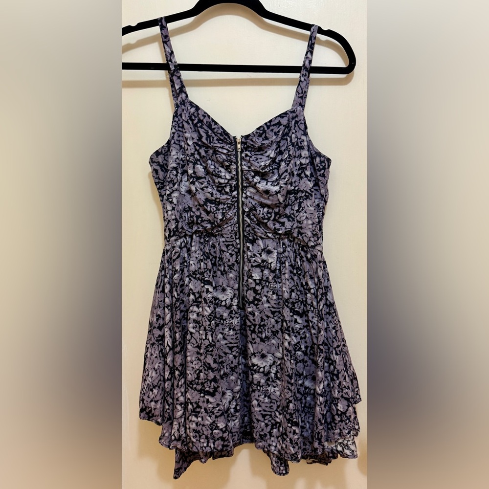 Floral Print Sleeveless Dress